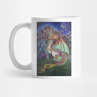 Colorful Dragon Mug